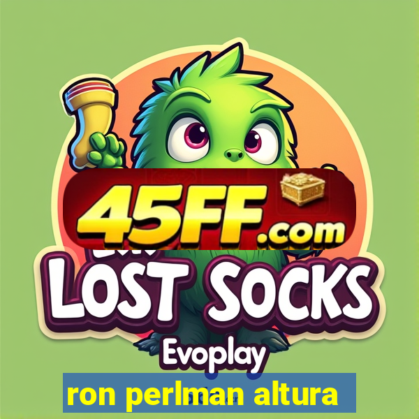 ron perlman altura